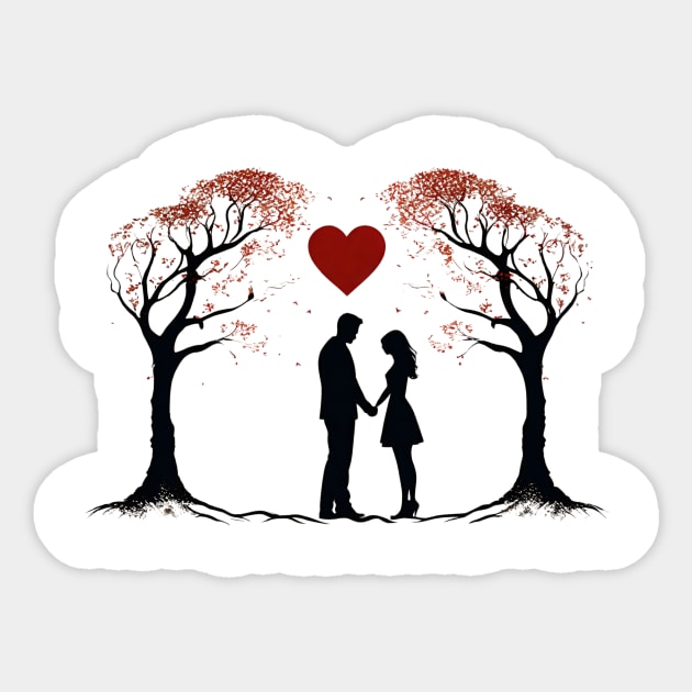 Hidden Feelings - Romantic Valentine's Day Sticker by Orento